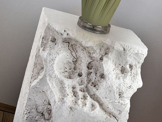 Block Приставной столик белый