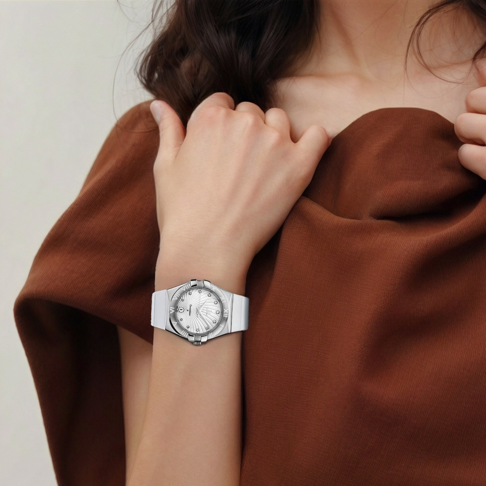 Часы OMEGA 100 35mm 35mm, 123.12.35.60.52.001