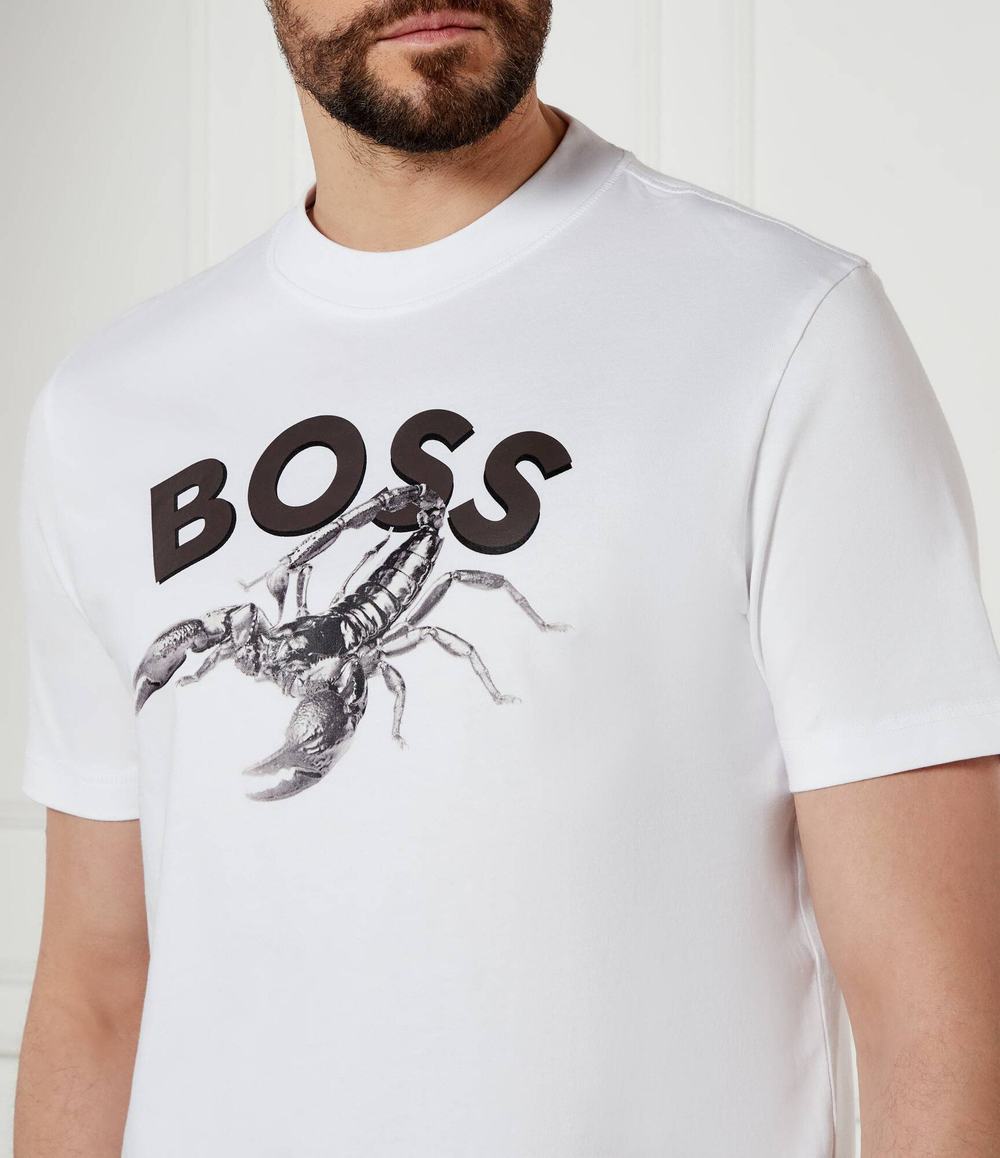 Футболка Te_Bossfish BOSS ORANGE - белый(50539196)