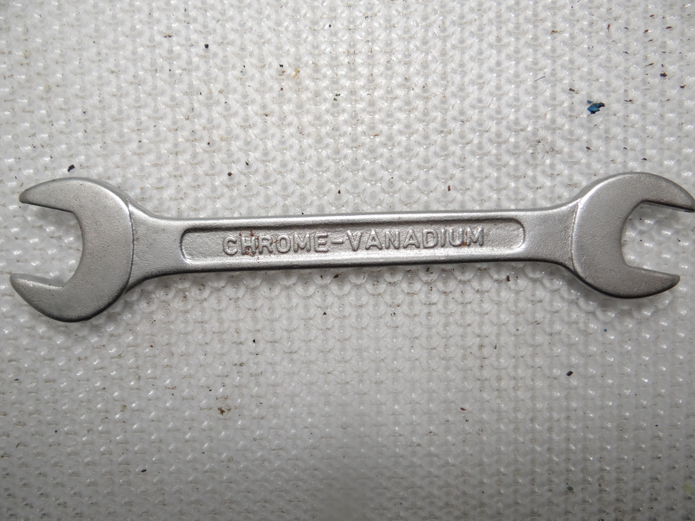 Ключ гаечный рожковый двухсторонний 12х14 CHROME VANADIUM