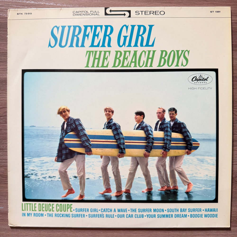 The Beach Boys ‎– Surfer Girl (Германия 1966г.) Т