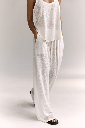 Штаны на резинке AMELIE Белый