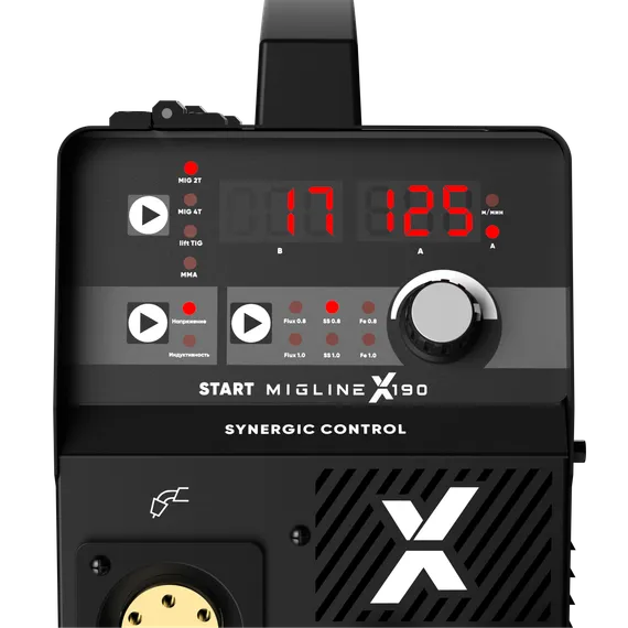 OSA START MigLine X190 Сварочный полуавтомат 2STX190 — полупрофессиональный сварочный полуавтомат для монтажников, 190 А