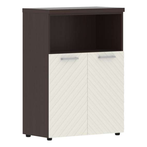 Шкаф с глухими малыми дверьми и топом TLMC 85.3  856х450х1203 TORR LUX