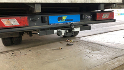 Фаркоп для Ford Transit шасси 2015- Тип шара: F. Нагрузки: 2500/120 кг, FD 35