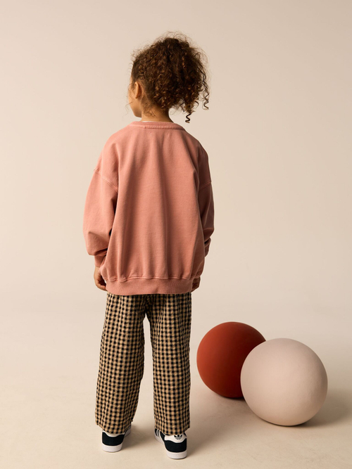 Толстовка и брюки для девочки Next E61-406, Розовый, Коричневый