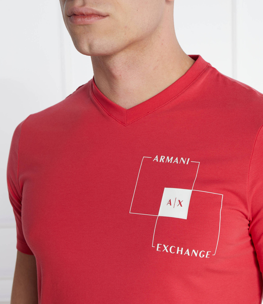 Футболка Armani Exchange - красный(3DZTHP ZJE6Z)