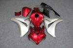 Комплект пластика для мотоцикла Honda CBR 1000RR 08-11 Красно-Серебрянный