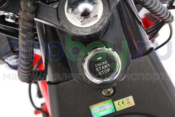 Электроскутер WHITE SIBERIA IKRA 5000w - (Красный)