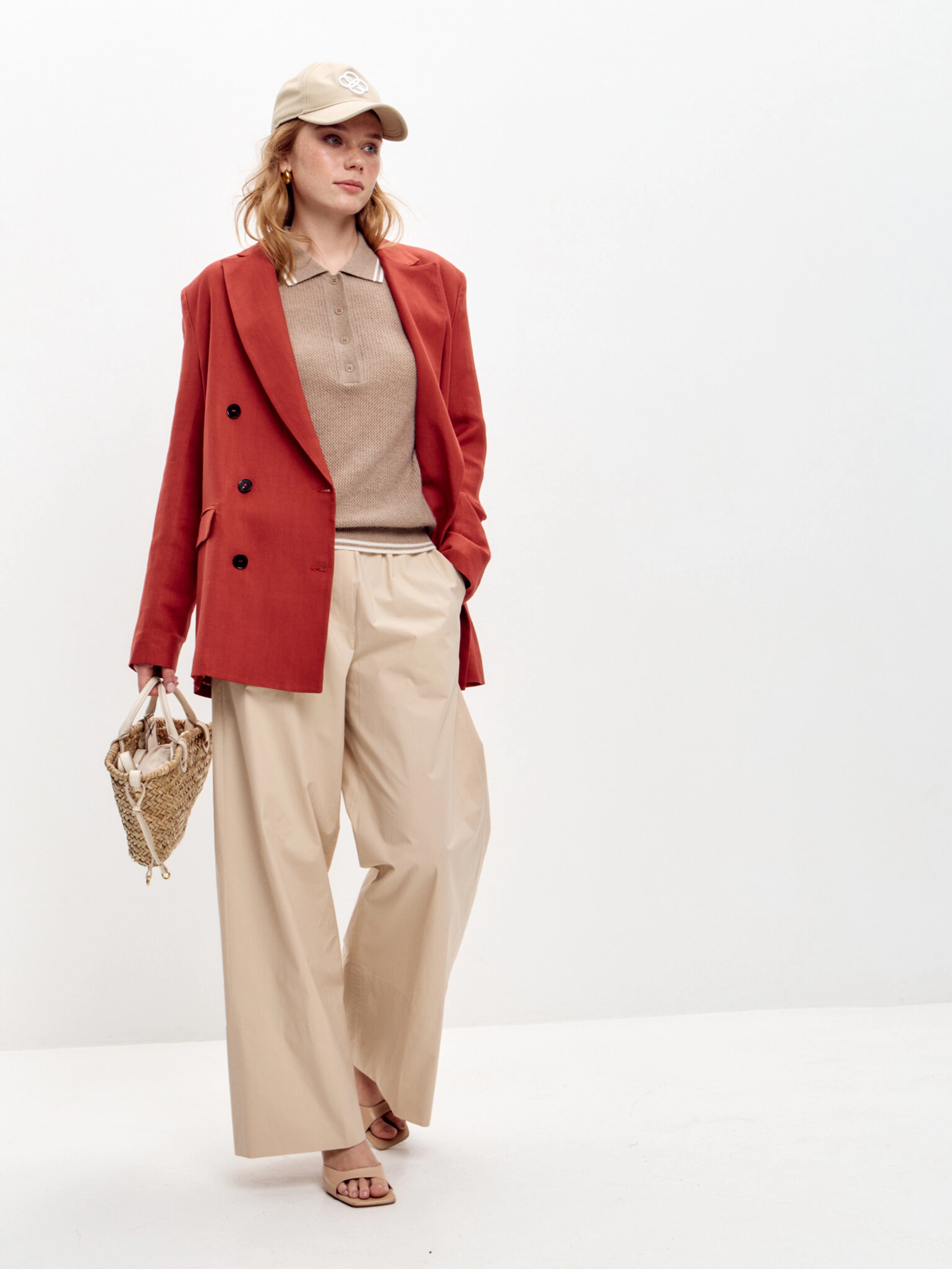 Брюки из хлопка