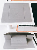 Клейкая подставка под ноутбук "MOFT Airflow Laptop Stand" l Здоровая осанка l Толщина 5 мм l Оранжевая