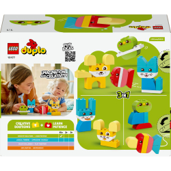 LEGO DUPLO - Творческие животные 3 в 1 10477