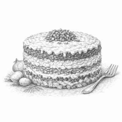 Палтус под шубой