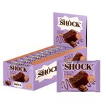Печенье протеиновое FITNESSHOCK Брауни Горячий шоколад, 10 шт. по 50 г в шоу-боксе, 26673