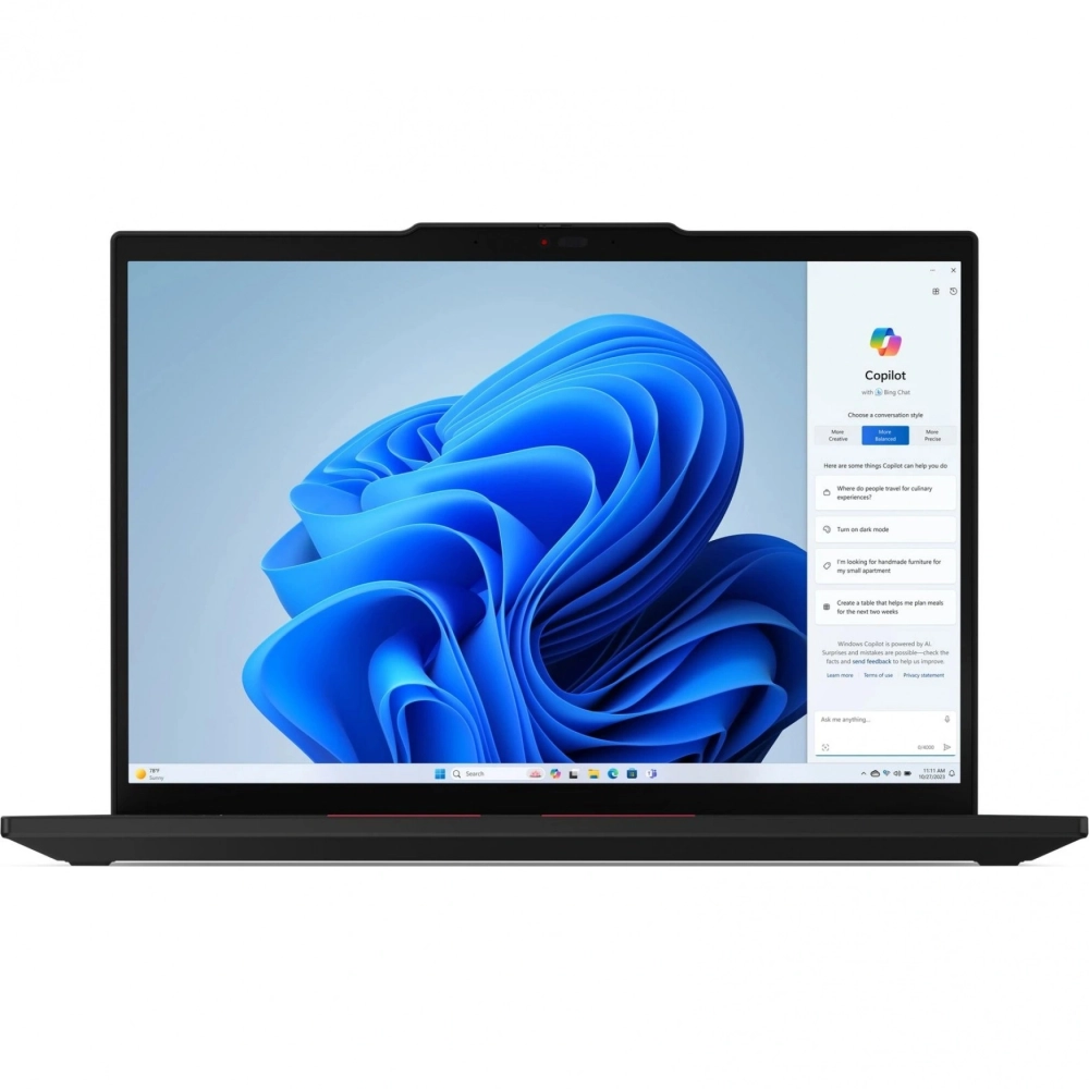 Ноутбук Lenovo ThinkPad T14 G5 Core Ultra 7 155U 16Gb SSD512Gb Intel Graphics 14" IPS WUXGA (1920x1200) Windows 11 Pro 64 grey WiFi BT Cam (21ML0089US)