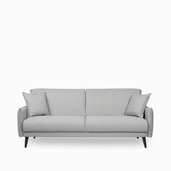 Диван раскладной Jill 210 см, светло-серый