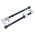 МАСТАК (100-05300) Стяжка амортизаторных пружин, 300 мм, кованная, одинарный крюк, 2 предмета