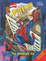 Spider-Man The Insidous Six (1996) - Альбом с полной коллекцией наклеек