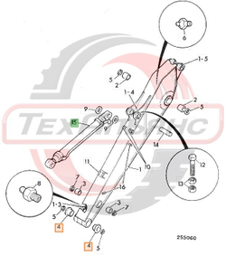 Втулка JLV1799 рукояти грибковая