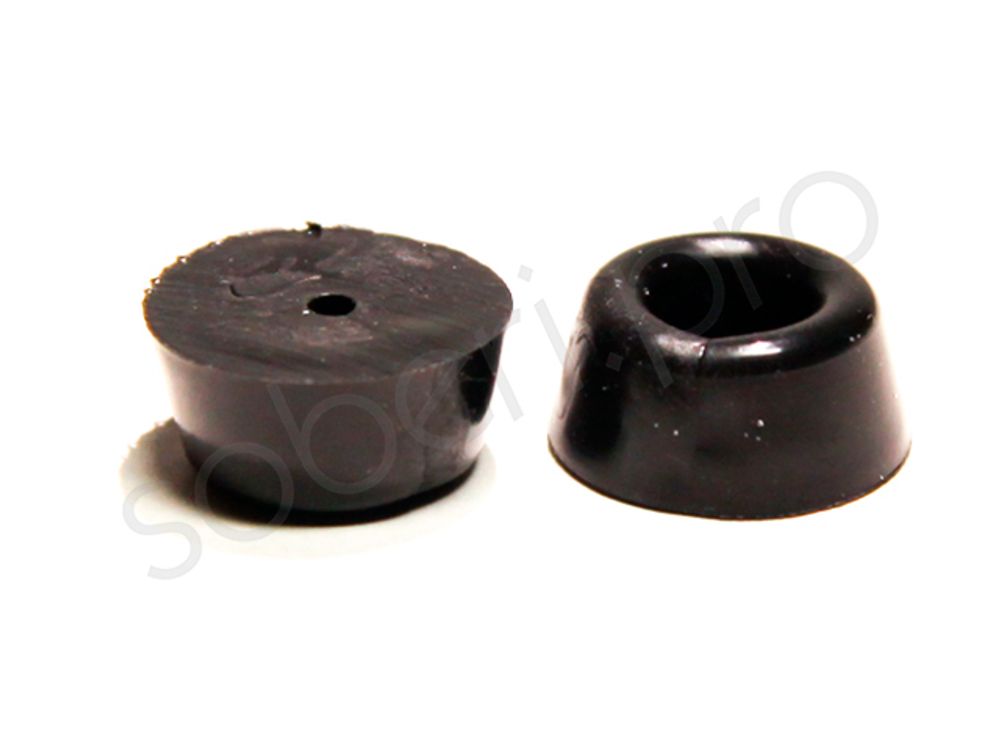 Ножка резиновая диаметр 16 мм высота 7 мм