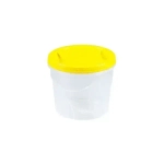 Контейнер пищевой круглый 1,8л, Прозрачный