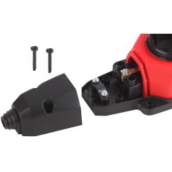 Колодка ЭРА K-2e-RED-IP44 каучуковая с заземлением 2 розетки 16A IP44 красная