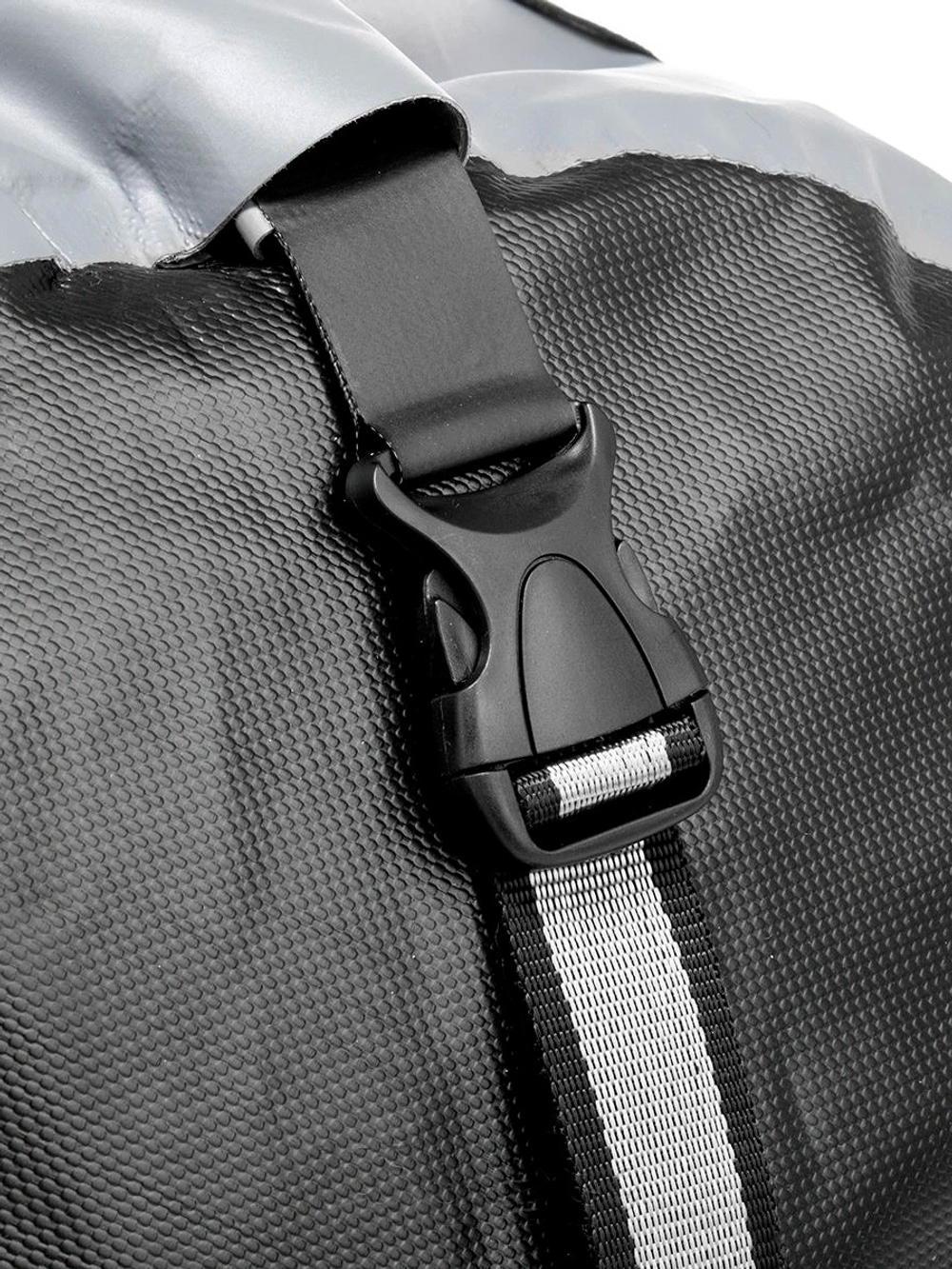 Гермобаул Helios 100 л (ПВХ, серый/черный) (HS-GB-100-GB)