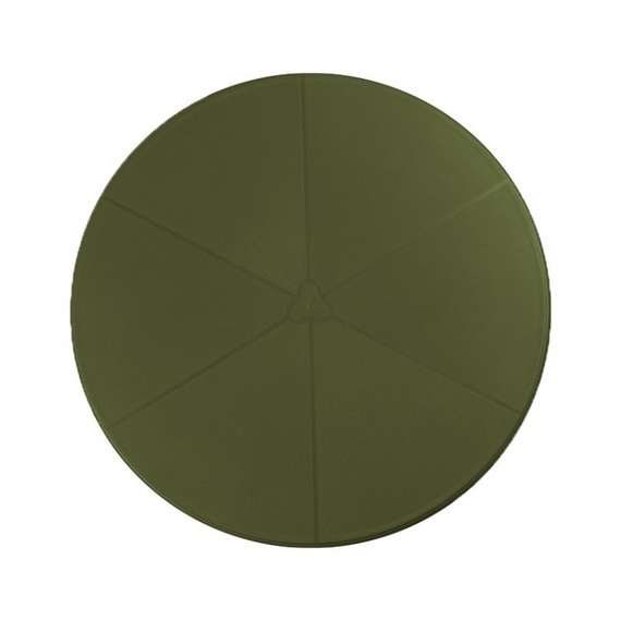 Регулируемый пластиковый стол Spritz Ø60 см, зеленый