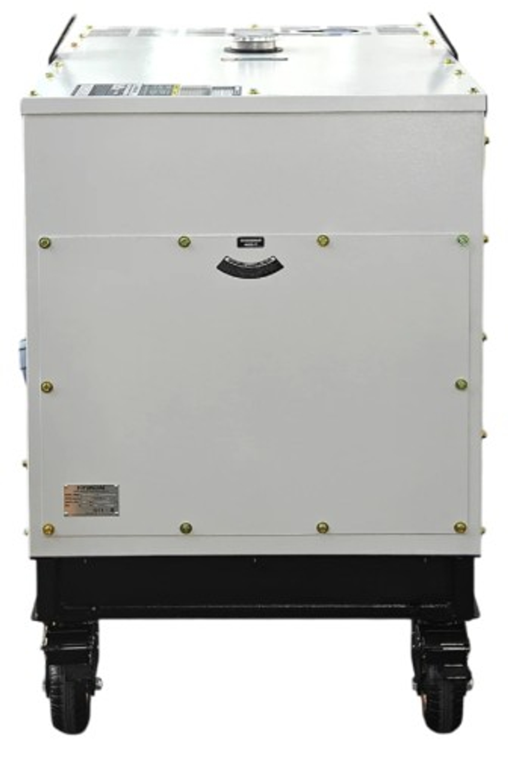 Электростанция дизельная с воздушным охлаждением HYUNDAI DHY 14000SE в кожухе