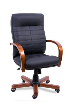 Кресло для руководителя КОНСУЛ ЭКСТРА КОРОТКИЙ
