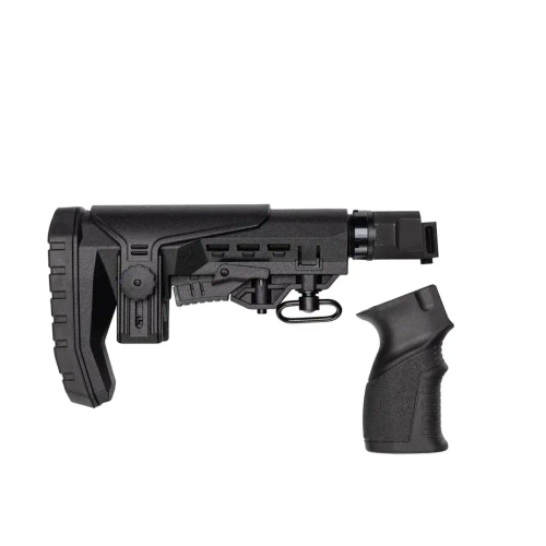 Комплект приклада на АКС-74У/АКСУ на базе приклада Atom-CP