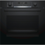 Электрический духовой шкаф Bosch Serie 6 HBA578BB0, черный, 10 режимов, 71 л