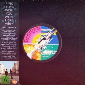 Pink Floyd / Wish You Were Here (50th Anniversary Edition)(Limited Edition)(Clear Vinyl)(4LP+2CD+7"Vinyl Single+Blu-ray)