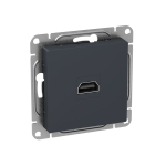 Механизм розетки HDMI, графит Эпика EKF