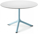 Столик ламинированный кофейный Scab Design Tripe, голубой, белый