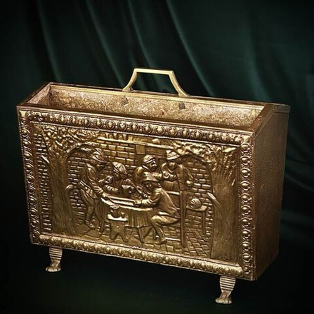 Винтаж: Газетница c голландским мотивом