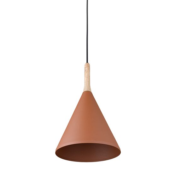Светильник подвесной Mango Kart, Ø25х42 см, коричневый