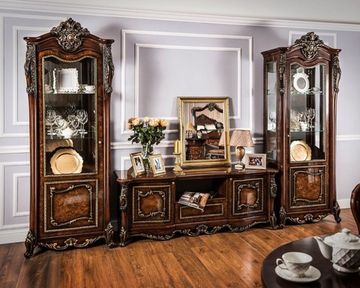 Гостиная модульная ДЖОКОНДА корень  глянец