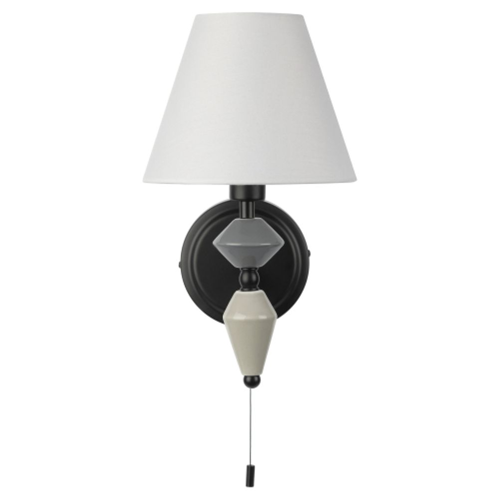 Бра светильник Rivoli Alisia 2096-401 1 х Е14 40 Вт классика с выключателем