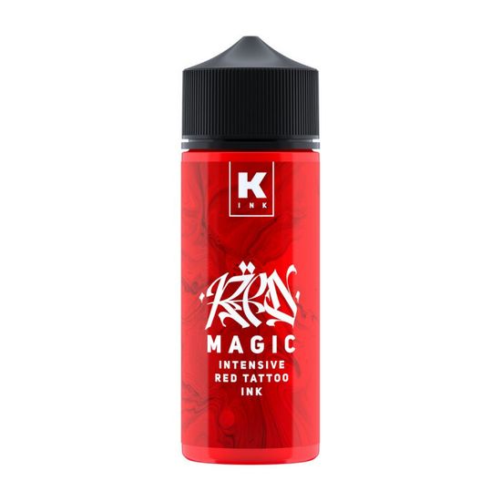 Краска Tattoo Ink - RED MAGIC 120 мл | intensive red tattoo ink