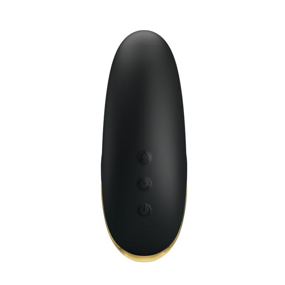 Черный вакуумный стимулятор клитора Royal Pleasure (Цвет: черный)