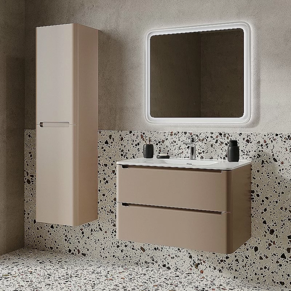 Тумба с раковиной Iddis Edifice 80 EDI80C0i95K капучино
