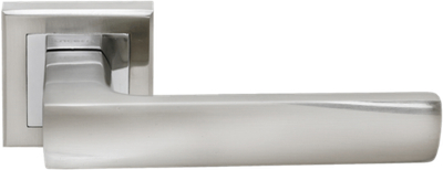 Ручка дверная RAP 14 никель белый/хром
