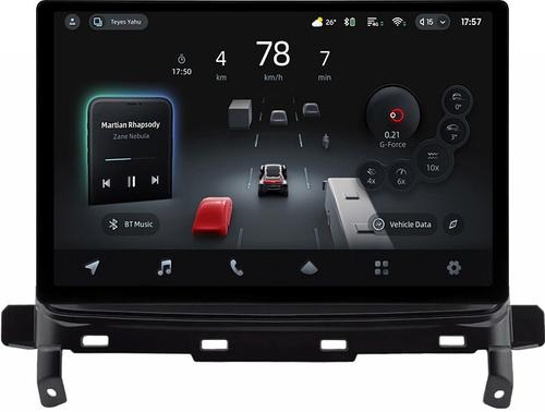 Магнитола для Mitsubishi Eclipse Cross (взамен ШГУ-планшета) - Teyes CC4-PRO монитор 13" 2K QLED на Android 13, Быстрейшая, Snapdragon 778G, ИИ, CarPlay, DSP, 4G SIM-слот