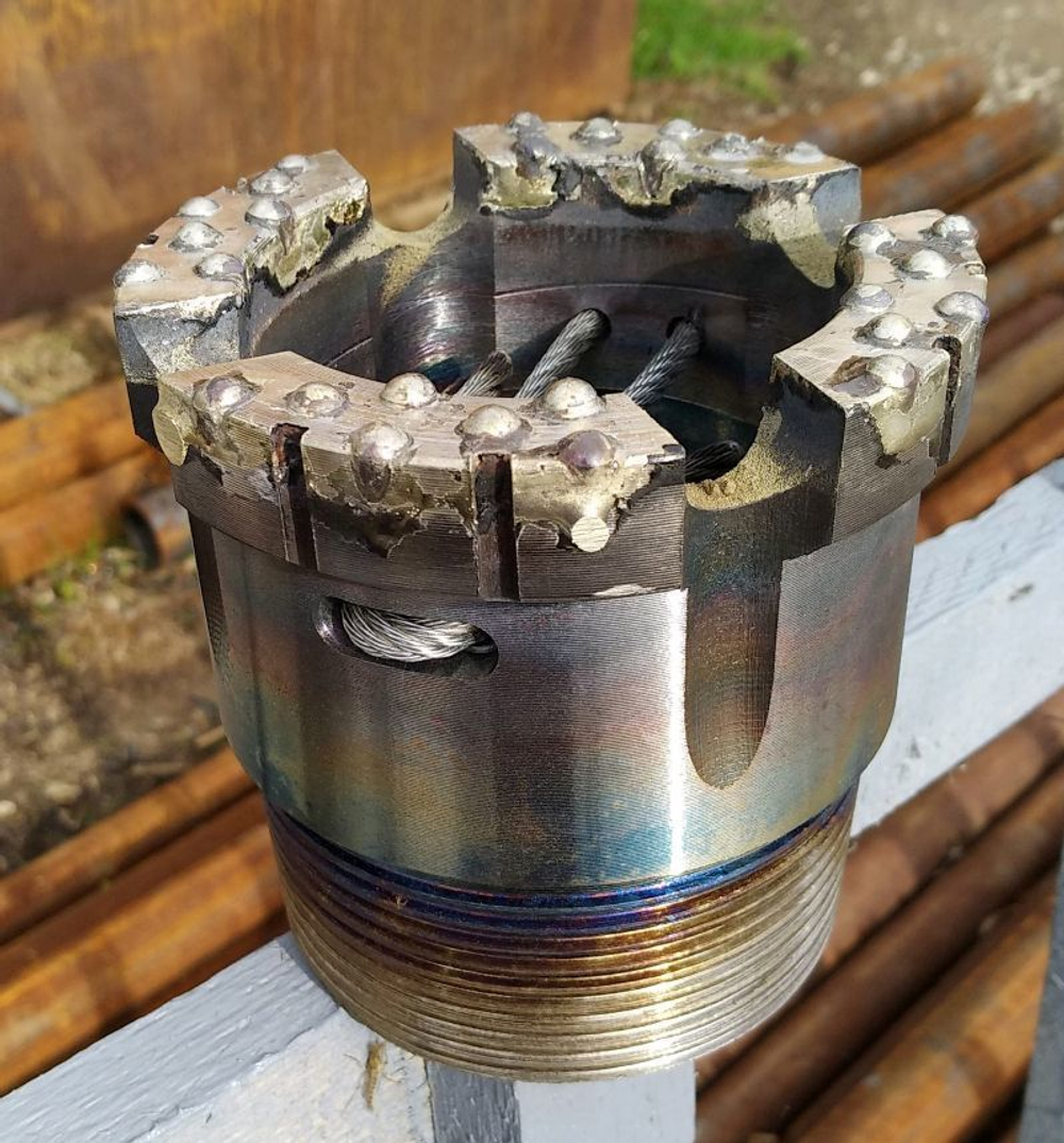 Коронка пневмозабивная КПЗ, D=(132)