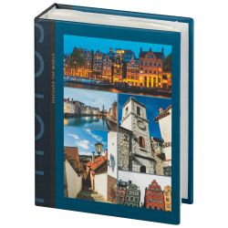 Фотоальбом Image Art IA-100PP серия 387 Города термосварка 50 листов 100 фотографий размер 10х15