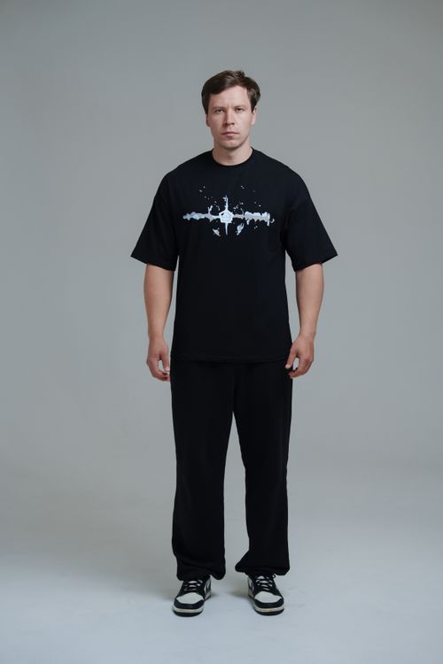 Футболка Levitacia 1ST13TH черная