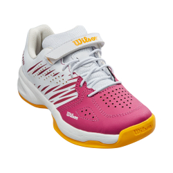 Детские теннисные кроссовки Wilson Kaos 2.0 All Court Shoe Kids - White, Pink