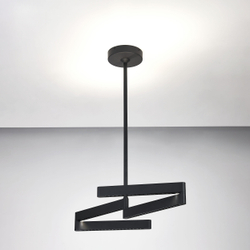 740147 Люстра DIVE LED 72W 3700LM G ЧЕРНЫЙ 4000K