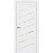 Купить Межкомнатная дверь экошпон Турин 508У.112 белый лёд с зеркалом